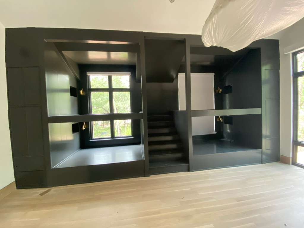 Luxury open concept kitchen island